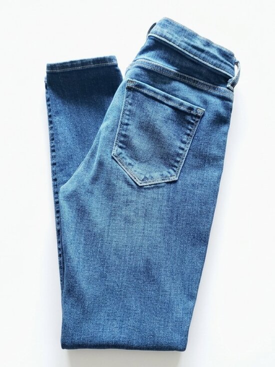 Banana Republic Denim - Banana Republic Mid Rise Skinny Leg Slim Fit Jean Una Wash Stretch Denim Size 26
